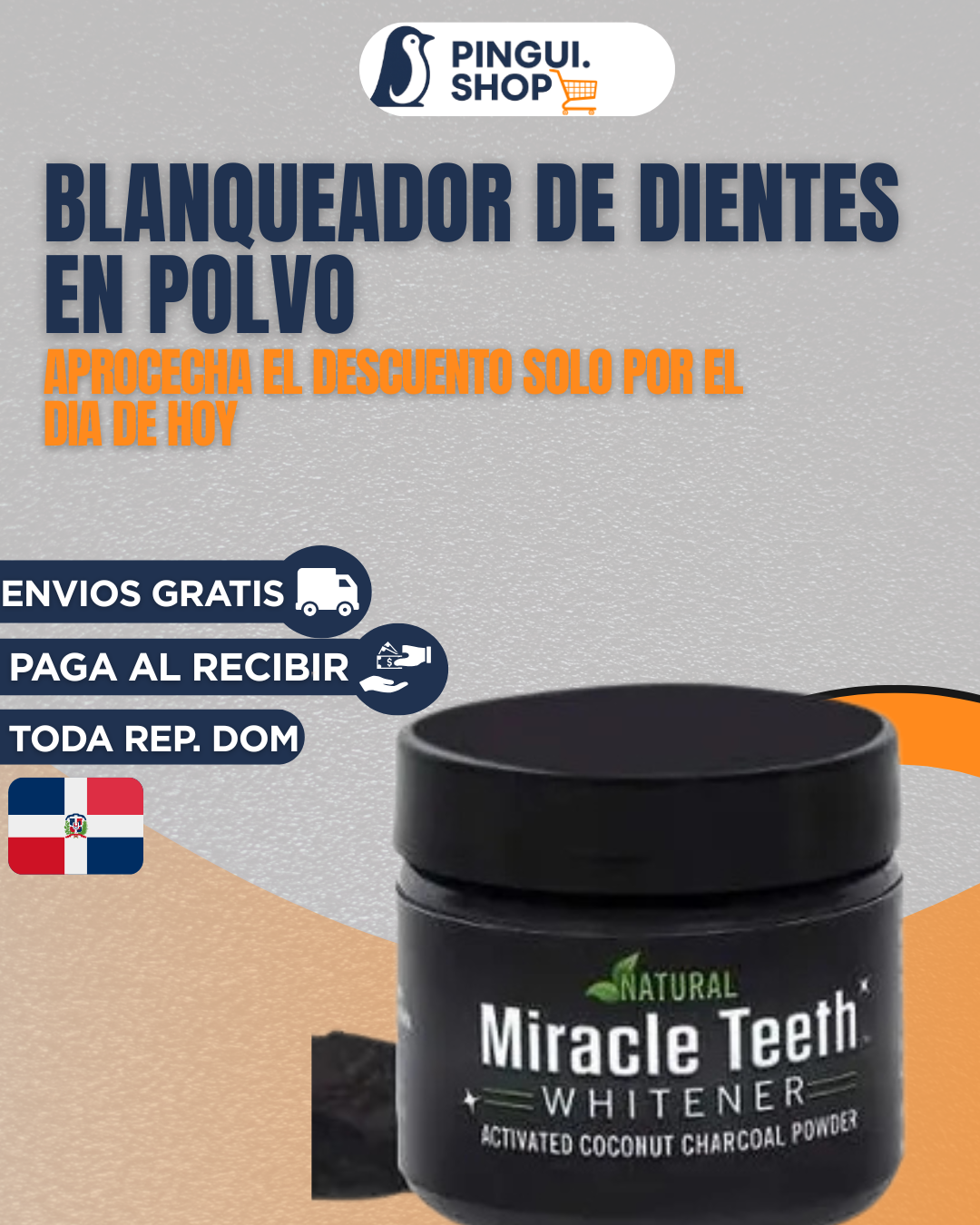 BLANQUEADOR DE DIENTES EN POLVO