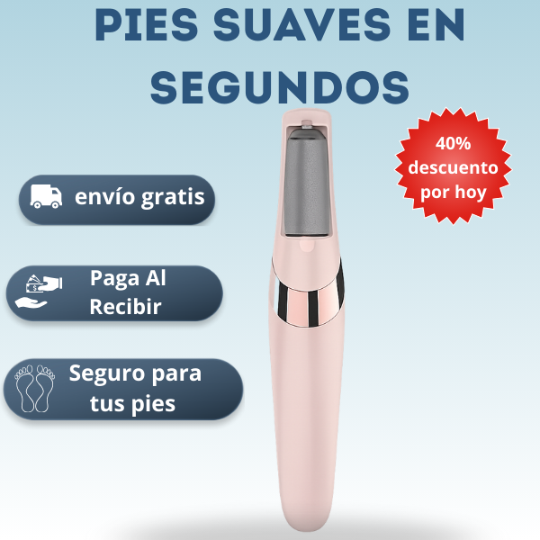 REMOVEDOR DE CALLO ELÉCTRICO BD613✅ DESPIDETE DE LOS CALLOS EN MINUTOS🌸