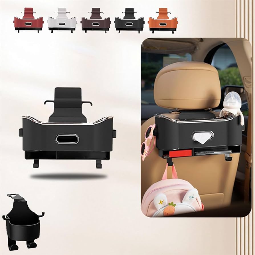 Organizador Multifuncional para Vehículo🚗✨ ¡Convierte tu carro en un espacio de lujo